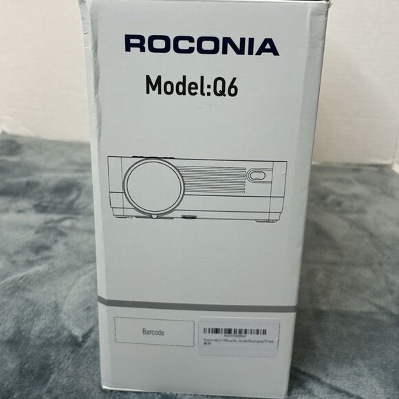 Roconia 150" Class FHD (1080p) LED Projector Movie Video Home Theater w/ Screen - Picture 3 of 8